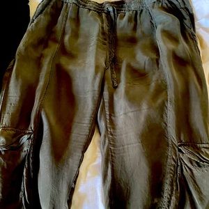 Johnny Was dark olive cargo